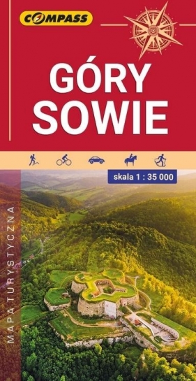 Mapa turystyczna Góry Sowie 1:35 000 wyd.2020 - praca zbiorowa
