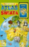 Kolorowy atlas świata z kartami Siwicki Michał