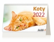 Kalendarz 2022 Biurkowy. Koty