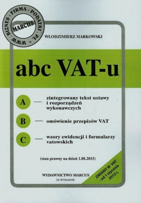 ABC VAT-u - Markowski Włodzimierz