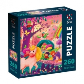 Puzzle 260 Świat Jednorożców