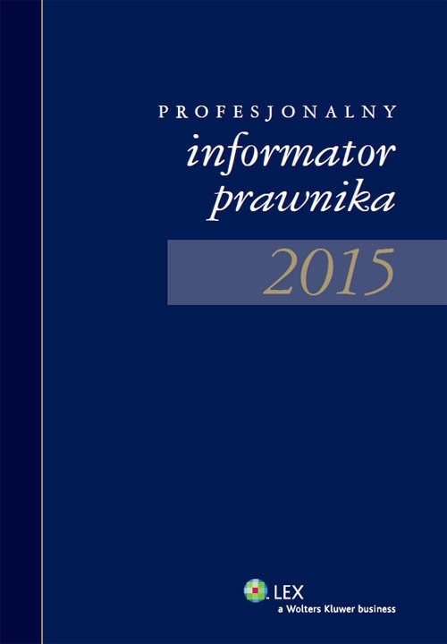 Profesjonalny informator prawnika 2015