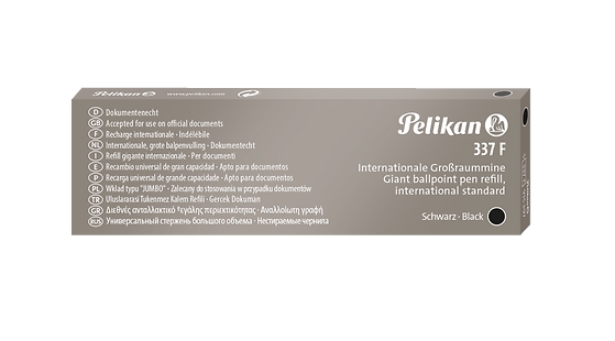 Wkład do długopisu Pelikan 337/F - czarny, 5 szt