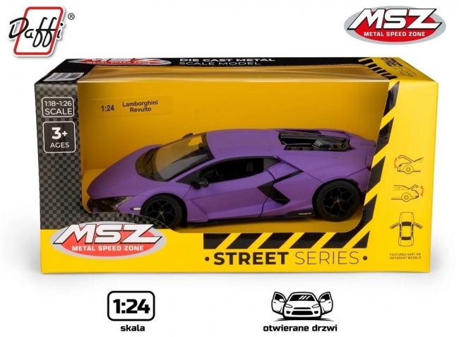 Lamborghini Revuelto fioletowy