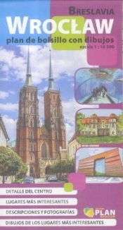 Plan kieszonkowy rysunkowy wersja hiszp. - Wrocław - Opracowanie zbiorowe