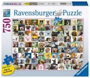 Ravensburger, Puzzle 750: 99 uroczych piesków (16939)
