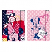 Teczka z gumką A4 Minnie 10 sztuk