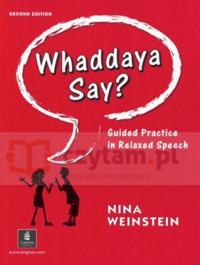 Whaddaya Say? Book - Nina Weinstein