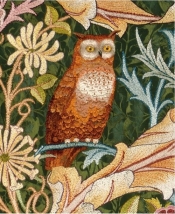 Karnet 17x14cm z kopertą Detail from The Owl wall hanging