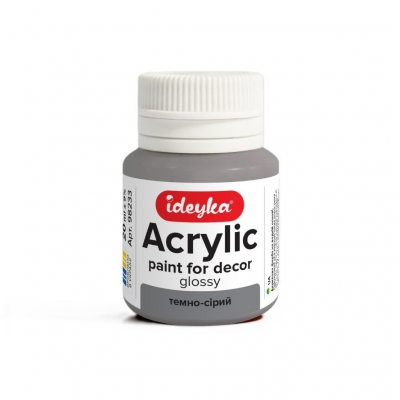 Farba akrylowa Ciemnoszary 20ml