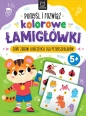 Pomyśl i rozwiąż kolorowe łamigłówki. Zbiór zabaw logicznych dla przedszkolaków. Od 5 lat - Beata Karlik