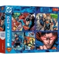 Puzzle 4x250 Odwaga Supermana TREFL