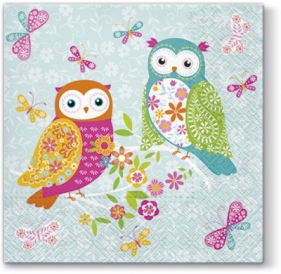 Serwetki Magical Owls SDL093200 - SDL077600