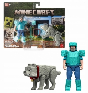 Minecraft Najlepszy przyjaciel wilk Steve