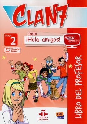 Clan 7 con Hola amogos 2 Przewodnik metodyczny - Castro Maria