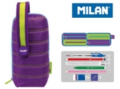 Multipiórnik MILAN owalny z 4 piórnikami COLOURS fiolet