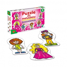Puzzle dla maluszków: Dziewczynki (0540)