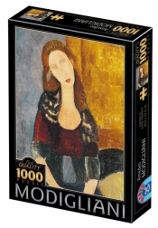 Puzzle 1000: Portret Jeanne Hebuterne, Modogliani