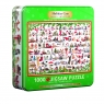 Puzzle 1000 TIN Holiday Cats 8051-0940 10+
