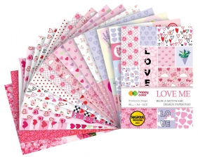 Blok z motywami A4/15k - Love Me
