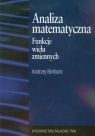 Analiza matematyczna Funkcje wielu zmiennych Birkholc Andrzej