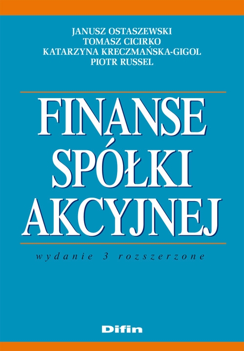 Finanse spółki akcyjnej