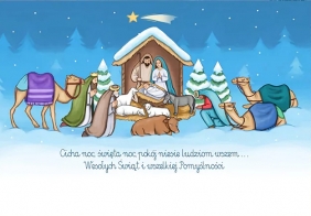 Karnet B6 Boże Narodzenie - Szopka