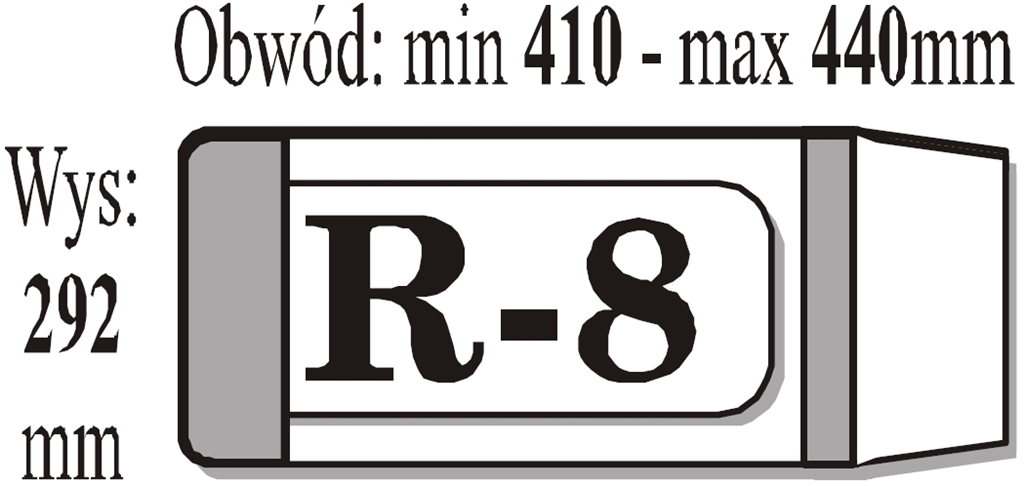 IKS, Okładka książkowa regulowana R-8, 1 szt. (mix kolorów)
