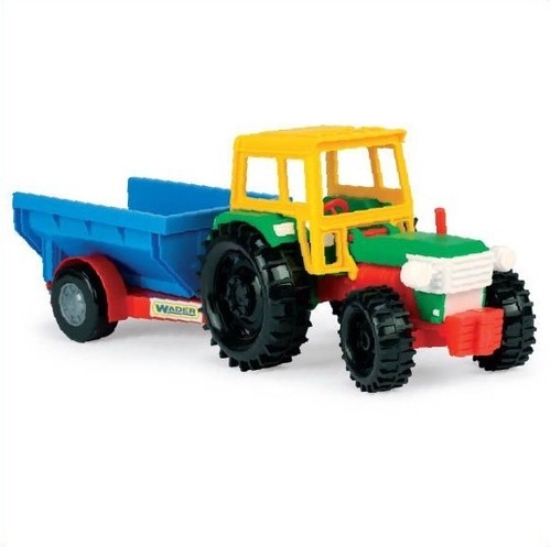 Traktor z przyczepą towarową (35001)