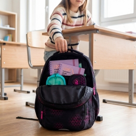 Astrabag, Plecak - Pink Hearts, AB200