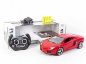 Auto na radio 32 cm z ładowarką czerwone