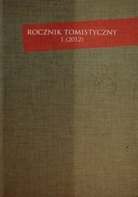 Rocznik Tomistyczny 1/2012