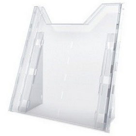 Pojemnik na dokumenty pionowy Durable A4 - transparentna (857819)