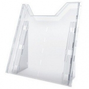 Pojemnik na dokumenty pionowy Durable A4 - transparentna (857819)