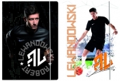Teczka z gumką A4 Robert Lewandowski 10 sztuk mix