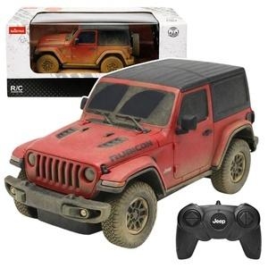 Jeep wrangler rubicon-muddy RC czerwony 1:24