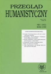 Przegląd Humanistyczny 2014 /1 - <br />
