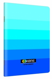 Brulion A4/80k.# Ombre niebieski 400089362