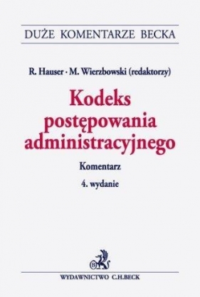 Kodeks postępowania administracyjnego - Opracowanie zbiorowe