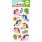 Naklejki 3D Fancy - Glitter Unicorns, 90x210 mm, Happy Color