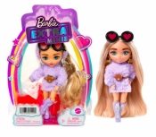 Barbie Extra Minis Fioletowy kaptur/Blond kucyki (HGP62/HGP66)