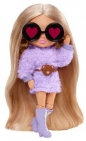 Barbie Extra Minis Fioletowy kaptur/Blond kucyki (HGP62/HGP66)