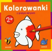 Kolorowanka z grubym obrysem Zwierzęta - <br />