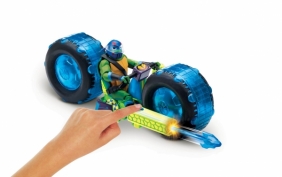 Wojownicze Żółwie Ninja: Motocykl z figurką Leonardo (82480/82481)