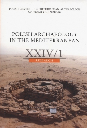 Polish Archaeology in the Mediterranean XXIV/1 Research