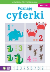 Akademia przedszkolaka. Poznaję cyferki - Opracowanie zbiorowe