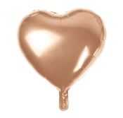 Balon foliowy Godan serce różowo-złote 46 cm (hs-s18rz)