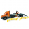 Super Tech Truck laweta z walcem (36740) Wiek: 3+