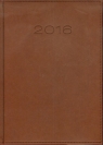 Kalendarz 2016 B5 51T menadżerski brązowy