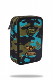 Coolpack, Piórnik podwójny z wyposażeniem Jumper 2 - Air Force (F066712)